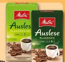 REWE Melitta Kaffee Auslese Angebot