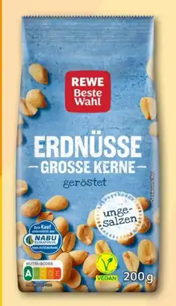 REWE Rewe Beste Wahl Erdnüsse vegan Angebot