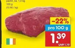 Netto Marken-Discount Falsches Filet vom Jungbullen Angebot