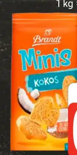 Edeka Brandt Zwieback Mini-Zwieback Kokos Angebot