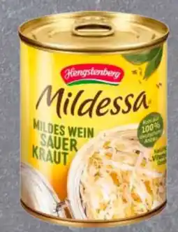 Edeka Hengstenberg Mildessa Mildes Weinsauerkraut Angebot