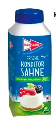 Edeka Hansano Frische Konditor-Sahne Angebot