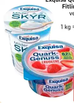 Edeka Exquisa Quark Genuss Erdbeere Angebot