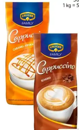 Edeka Krüger Family Cappuccino Angebot