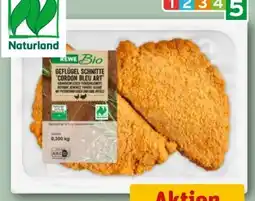 REWE Rewe Bio Geflügelschnitte Cordon Bleu Art Angebot