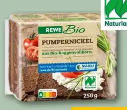 REWE Rewe Bio Bio-Pumpernickel Angebot