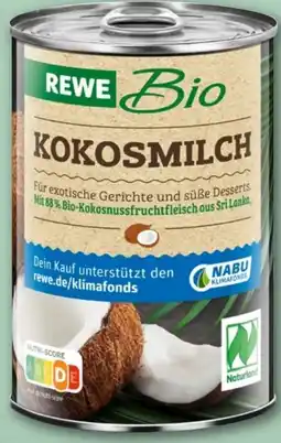 REWE Rewe Bio Kokosmilch Angebot