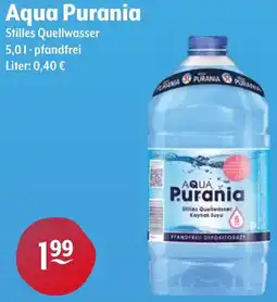 Getränke Hoffmann Aqua Purania Stilles Quellwasser Angebot