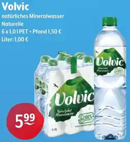 Getränke Hoffmann Volvic natürliches Mineralwasser Naturelle Angebot