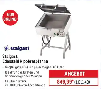 METRO Stalgast Edelstahl Kippbratpfanne Angebot