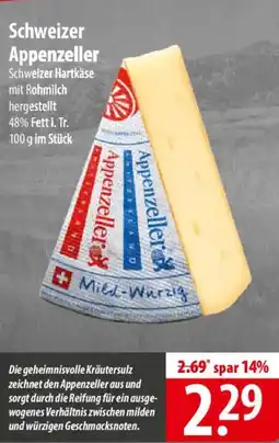 Famila Nord Ost Schweizer Appenzeller Angebot