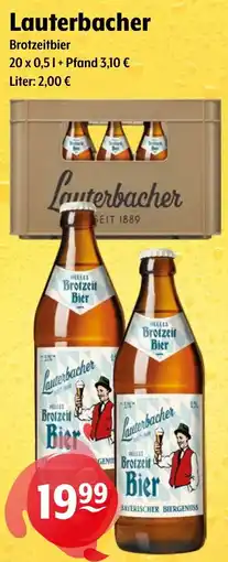 Getränke Hoffmann Lauterbacher Brotzeitbier Angebot