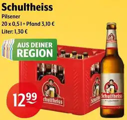 Getränke Hoffmann Schultheiss Pilsener Angebot