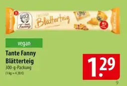 Famila Nord Ost Tante Fanny Blätterteig Angebot