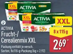 Aldi Nord ACTIVIA Frucht-/ Cerealienmix XXL Angebot