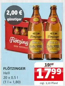 Getränke Quelle Flötzinger hell Angebot