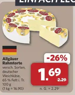 Combi Allgäuer rahmtorte Angebot