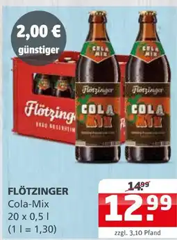 Getränke Quelle Flötzinger cola-mix Angebot