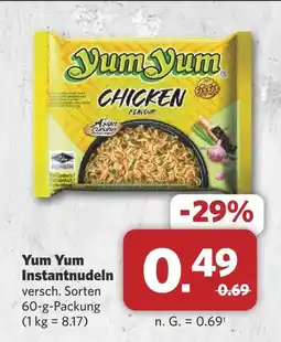 Combi Yum yum instantnudeln Angebot
