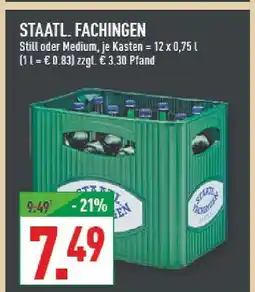 Marktkauf Staatl. fachingen mineralwasser Angebot