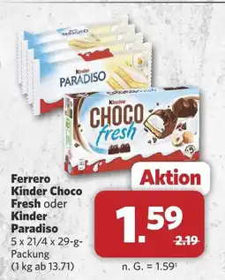 Combi Ferrero kinder choco fresh Angebot