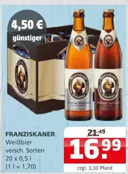 Getränke Quelle Franziskaner weißbier Angebot