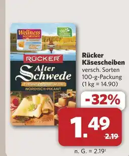 Combi Rücker käsescheiben Angebot