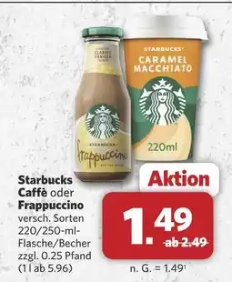 Combi Starbucks caffè Angebot