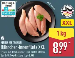 Aldi Nord MEINE METZGEREI Hähnchen-Innenfilets XXL Angebot