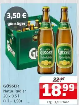 Getränke Quelle Gösser natur radler Angebot