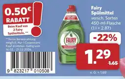 Combi Fairy spülmittel Angebot