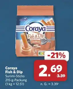 Combi Coraya fish & dip Angebot