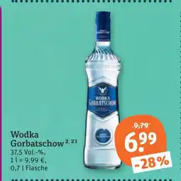 tegut Gorbatschow wodka Angebot