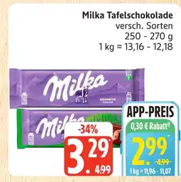 Marktkauf Milka tafelschokolade Angebot