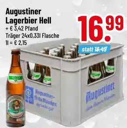 trinkgut Augustiner lagerbier hell Angebot