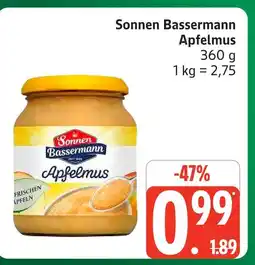 Marktkauf Sonnen bassermann apfelmus Angebot