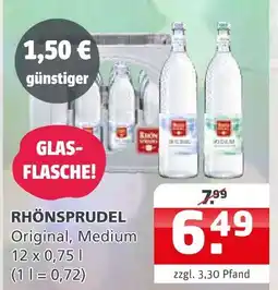 Getränke Quelle Rhönsprudel original, medium Angebot