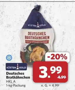Combi Küsten gold deutsches brathähnchen Angebot