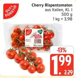 Marktkauf Gut & günstig cherry rispentomaten Angebot