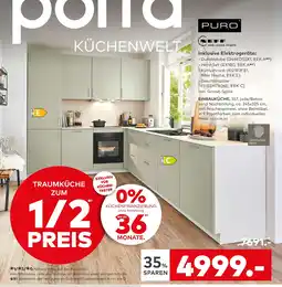 porta Puro einbauküche Angebot
