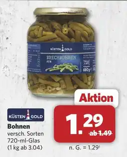 Combi Küsten gold bohnen Angebot