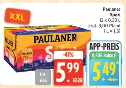 Marktkauf Paulaner spezi Angebot