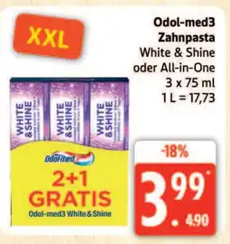 Marktkauf Odol-med3 zahnpasta Angebot