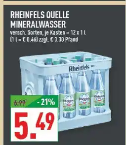 Marktkauf Rheinfels quelle mineralwasser Angebot