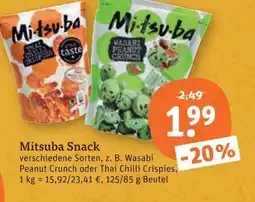 tegut Mitsuba wasabi peanut crunch Angebot