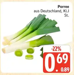 Marktkauf Porree Angebot