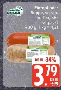 Edeka Meine mahlzeit eintopf oder suppe Angebot
