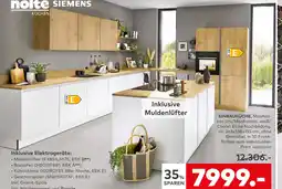 porta Nolte siemens einbauküche manhattan uni/manhattan Angebot