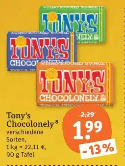 tegut Tony's chocolonely Angebot