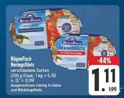 E-Center Rügenfisch heringsfilets Angebot